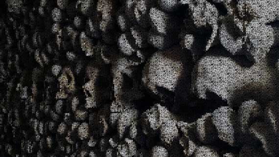 Quocumque te vertas mors’in insidiis est Dequelque coté que tu tournes la mort est aux aguets. Digital Dilettante, Artist Gallery, ASCII art, Digital art, NFT, Opensea, Foundation, Boudoir photo, Erotic art, Photography