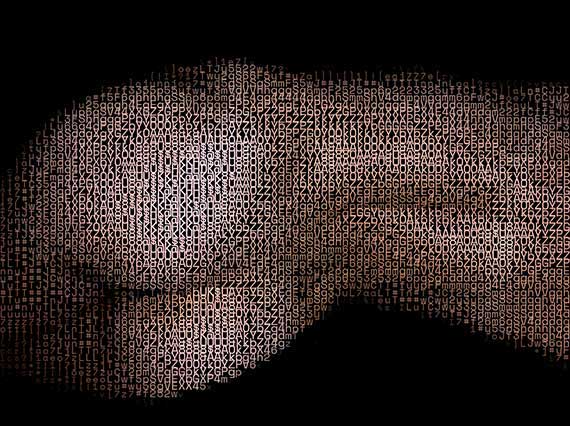 Days of youth (remake 2022). Digital Dilettante, Artist Gallery, ASCII art, Digital art, NFT, Opensea, Foundation, Boudoir photo, Erotic art, Photography