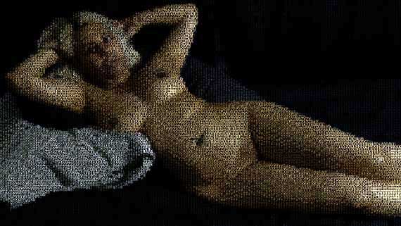 Nikita. Digital Dilettante, Artist Gallery, ASCII art, Digital art, NFT, Opensea, Foundation, Boudoir photo, Erotic art, Photography