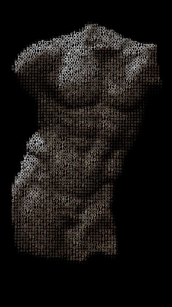 Afirmaba, dicen, que por tres cosas daba gracias a la Fortuna. Primero por haber nacido hom­bre y no animal, luego varón y no mujer, y en tercer lugar griego y no bárbaro. Digital Dilettante, Artist Gallery, ASCII art, Digital art, NFT, Opensea, Foundation, Boudoir photo, Erotic art, Photography