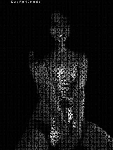 Rolando-03 Digital Dilettante, Artist Gallery, ASCII art, Digital art, NFT, Opensea, Foundation, Boudoir photo, Erotic art, Photography